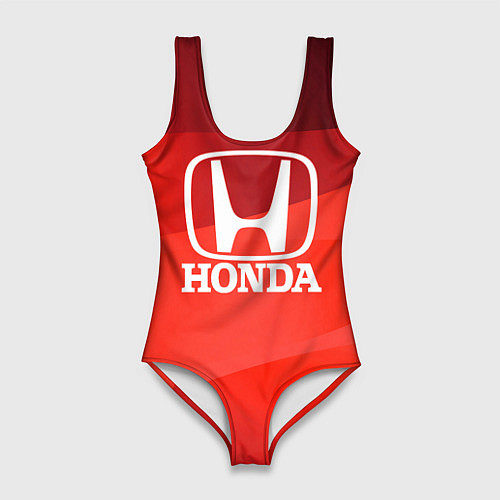 Женский купальник-боди HONDA хонда / 3D-принт – фото 1