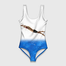 Женский купальник-боди Спортивное плавание Aqua sport