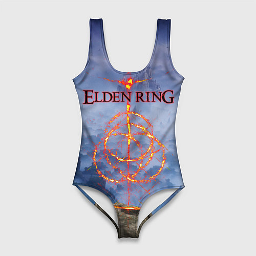 Женский купальник-боди Elden Ring, Logo / 3D-принт – фото 1