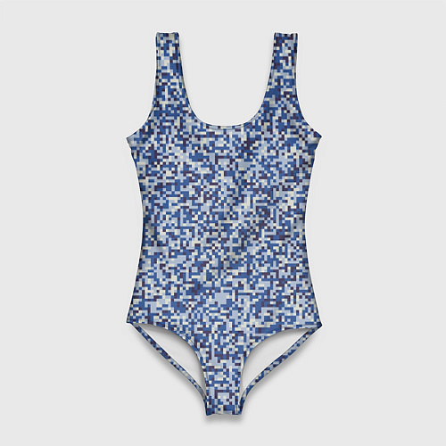 Женский купальник-боди Камуфляж Цифра / 3D-принт – фото 1