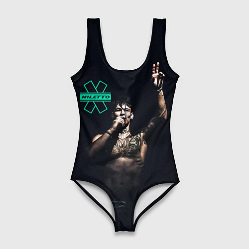 Женский купальник-боди NILETTO Данил Прытков НИЛЕТТО / 3D-принт – фото 1