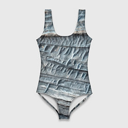 Купальник-боди 3D женский Текстура скалы Mountain Stone, цвет: 3D-принт