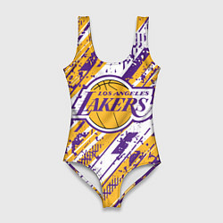 Женский купальник-боди LAKERS ЛОС-АНДЖЕЛЕС ЛЕЙКЕРС