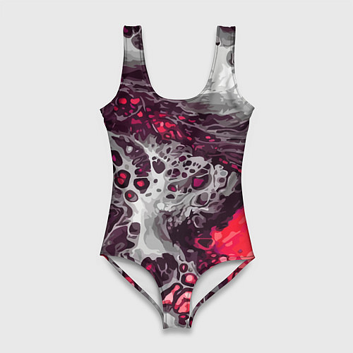 Женский купальник-боди Ожег / 3D-принт – фото 1