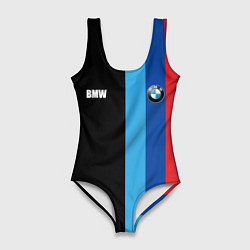 Женский купальник-боди BMW - М Линии : Черный