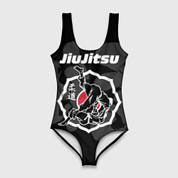 Женский купальник-боди Jiu-jitsu throw logo