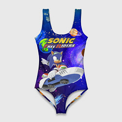 Женский купальник-боди Sonic Free Riders - Hedgehog - Racer