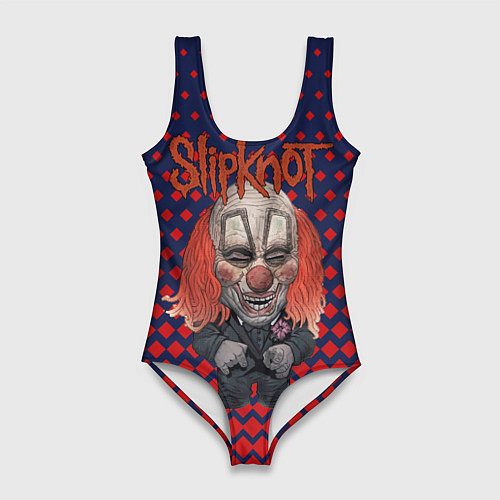 Женский купальник-боди Slipknot clown / 3D-принт – фото 1