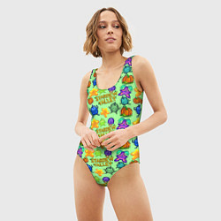 Купальник-боди 3D женский Джунимо из Стардью, цвет: 3D-принт — фото 2