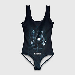 Женский купальник-боди Персонажи Alan Wake