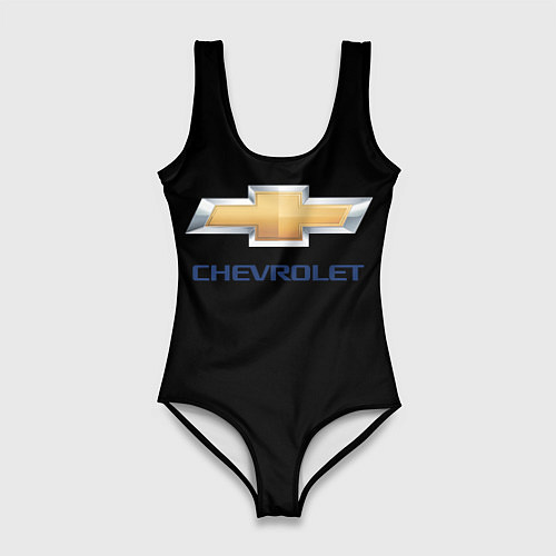 Женский купальник-боди Chevrolet sport auto / 3D-принт – фото 1