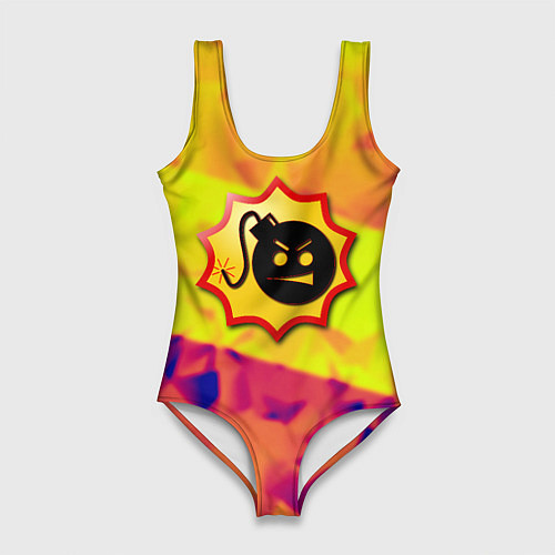 Женский купальник-боди Serious Sam Croteam / 3D-принт – фото 1