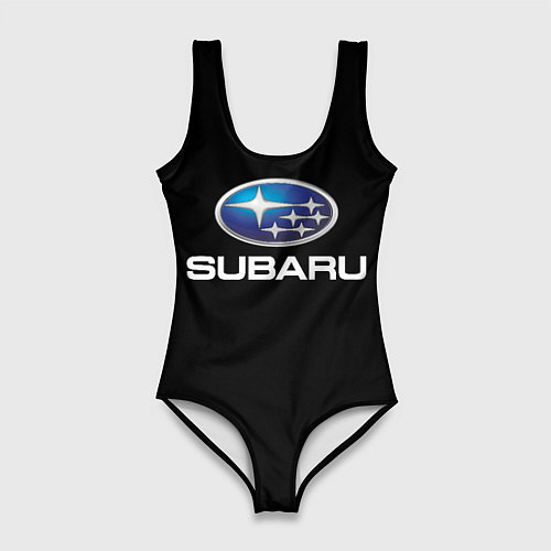 Женский купальник-боди Subaru sport auto car / 3D-принт – фото 1