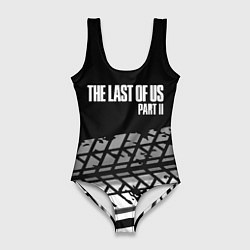 Женский купальник-боди The Last of Us краски асфальт