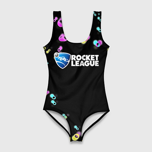 Женский купальник-боди Rocket League game / 3D-принт – фото 1