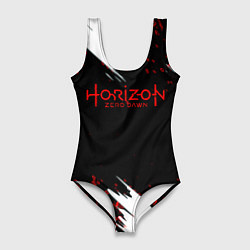 Женский купальник-боди Horizon zero dawn краски