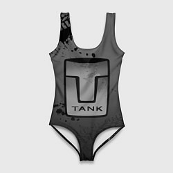 Купальник-боди 3D женский Tank, цвет: 3D-принт