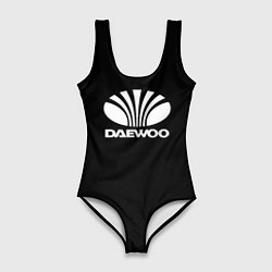 Женский купальник-боди Daewoo white logo