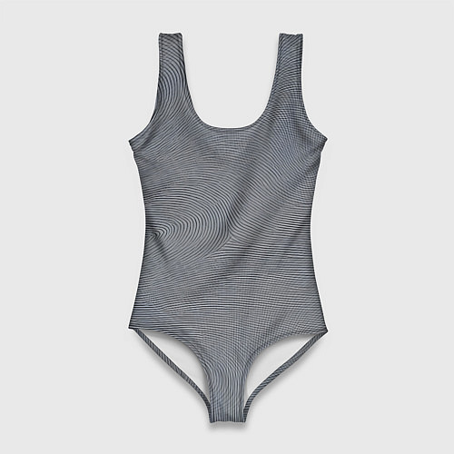 Женский купальник-боди Отпечатки / 3D-принт – фото 1