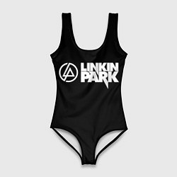 Женский купальник-боди Linkin park logo rock music