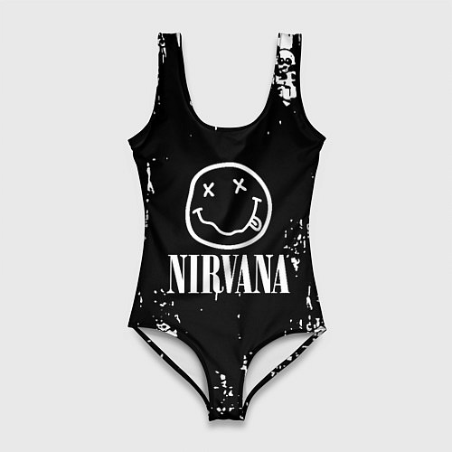 Женский купальник-боди Nirvana teddy / 3D-принт – фото 1