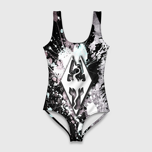 Женский купальник-боди The elder scrolls краски древности / 3D-принт – фото 1