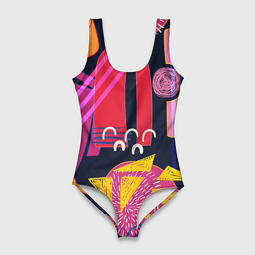 Женский купальник-боди Ширли мырли / 3D-принт – фото 1