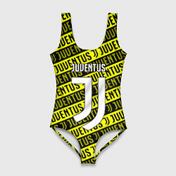 Женский купальник-боди Juventus pattern fc