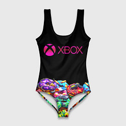 Женский купальник-боди Xbox пончики