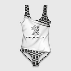 Женский купальник-боди Peugeot carbon metal