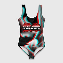 Женский купальник-боди Tekken fire glitch
