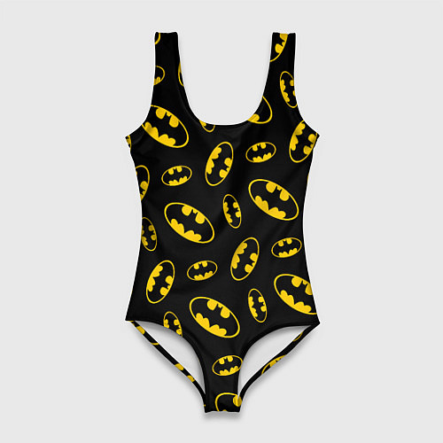 Женский купальник-боди Бэтмен узор / 3D-принт – фото 1