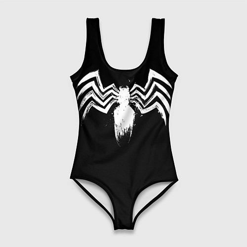 Женский купальник-боди Venom - logo / 3D-принт – фото 1