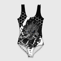 Женский купальник-боди Samurai соты краски