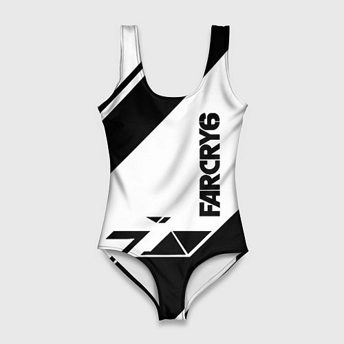Женский купальник-боди Farcry6 геометрия полосы / 3D-принт – фото 1