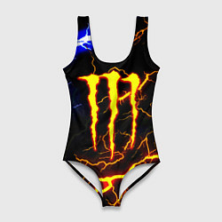 Женский купальник-боди Monster energy шторм