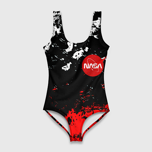 Женский купальник-боди Nasa краски / 3D-принт – фото 1