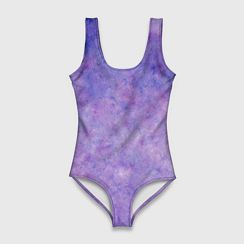 Женский купальник-боди Фиолетовый свет фонаря / 3D-принт – фото 1