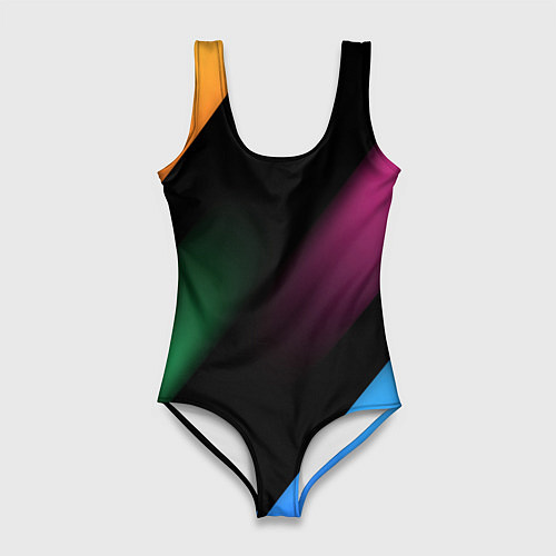 Женский купальник-боди Multicoloured / 3D-принт – фото 1