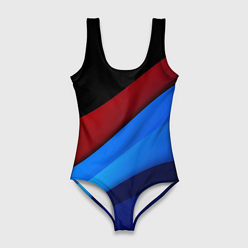 Женский купальник-боди Multicoloured / 3D-принт – фото 1