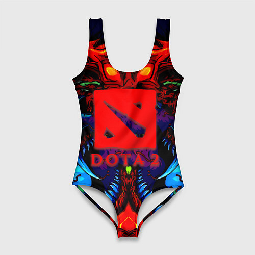 Женский купальник-боди Dota2 monster / 3D-принт – фото 1