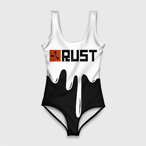 Женский купальник-боди Rust краски / 3D-принт – фото 1