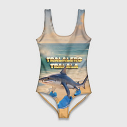 Женский купальник-боди Tralalero Tralala