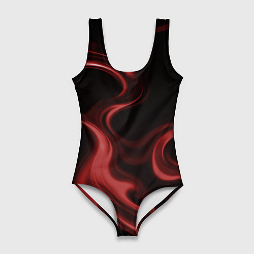 Женский купальник-боди Color red / 3D-принт – фото 1