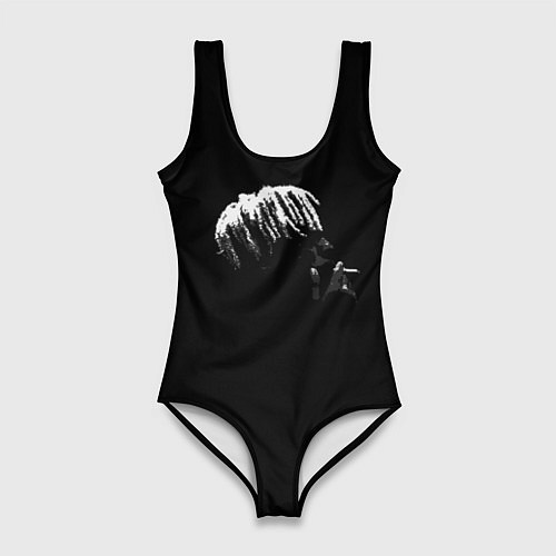 Женский купальник-боди Xxxtentacion dark / 3D-принт – фото 1