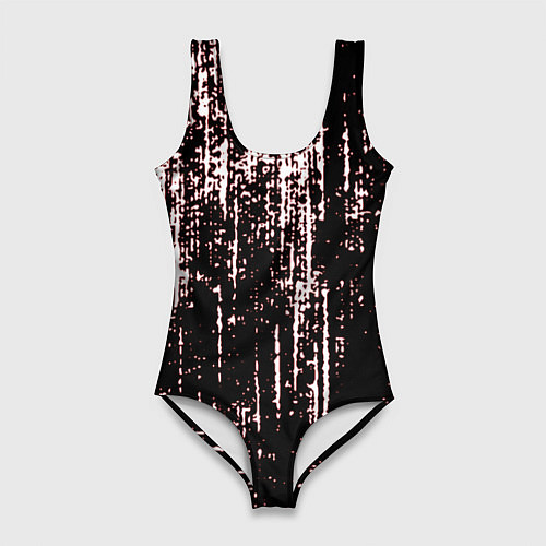 Женский купальник-боди Points / 3D-принт – фото 1