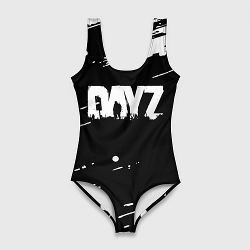 Женский купальник-боди Dayz брызги красок / 3D-принт – фото 1