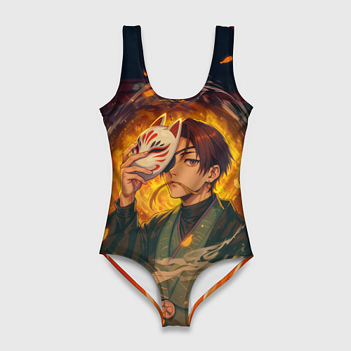 Женский купальник-боди Хаято Суо - Ветролом / 3D-принт – фото 1