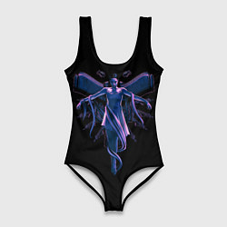 Купальник-боди 3D женский Ballerina, цвет: 3D-принт