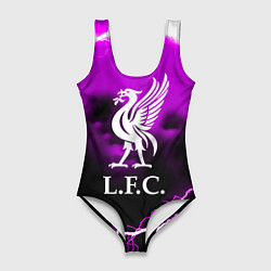 Женский купальник-боди Liverpool неоновый шторм